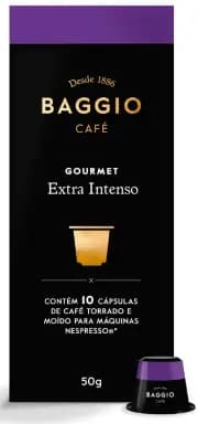 Café Baggio Extra Forte Intenso - Cápsulas - 10 un