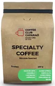 Café Club Caparaó - Sítio Família Protázio - Honey Process - Moído Fino - 250g