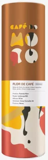 Café Do Moço Flor De Café Orgânico - Moído Para Prensa Francesa - 250g