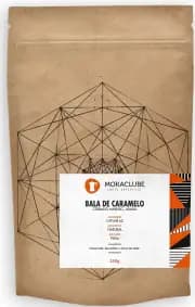 Café Moka Clube Bala de Caramelo - Para Cafeteira Italiana - Moído Média - 250g