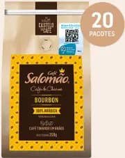 Café Salomão - Bourbon Com 20 Unidades - Grão - 250g