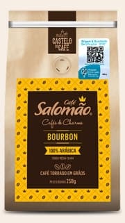 Café Salomão - Bourbon - Grãos - 250g