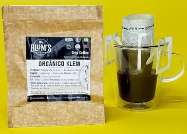Café Blum's - Individual - Orgânico Klem - Drip - 1 Uni