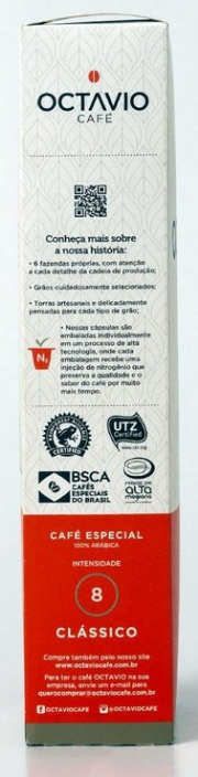 Café em Cápsulas Octavio Intensidade 8 - 50g